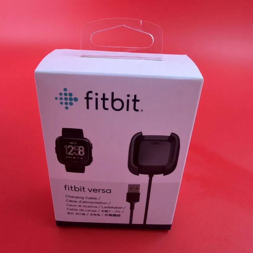 Fitbit Charging Cable Fit bit Versa Health Monitor Watch Cradle FB166RCC NEW
